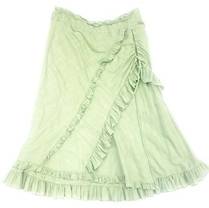FREE PEOPLE* Ruffle Skirt